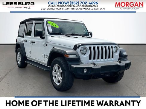 Used 2020 Jeep Wrangler Unlimited Sport S AWD/4WD image 1
