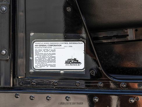 Used 1996 HUMMER H1 4-Door Open Top image 72