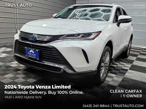 Used 2024 Toyota Venza Limited AWD/4WD image 1