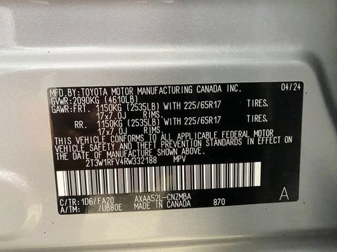 Certified 2024 Toyota RAV4 XLE FWD image 24