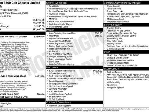 New 2024 RAM 3500 Limited image 40