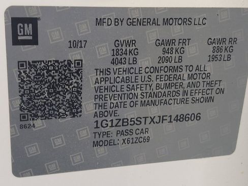 Used 2018 Chevrolet Malibu LS w/ LPO, Convenience Package 1 FWD image 33