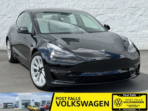 Used 2021 Tesla Model 3 Long Range AWD/4WD image 1
