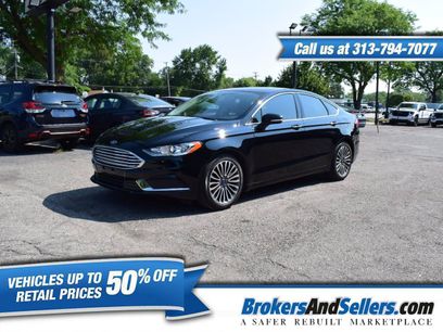 Used 2018 Ford Fusion SE w/ Fusion SE Technology Package