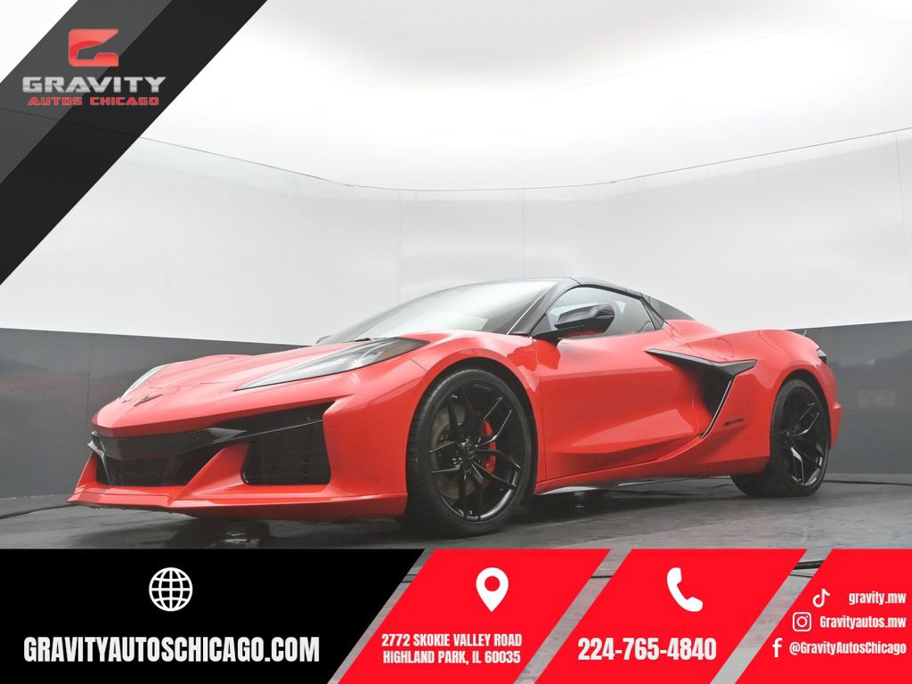 Used 2025 Chevrolet Corvette Z06 RWD image 1