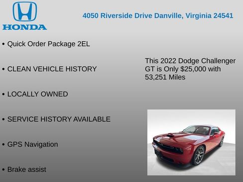 Used 2022 Dodge Challenger GT RWD image 7