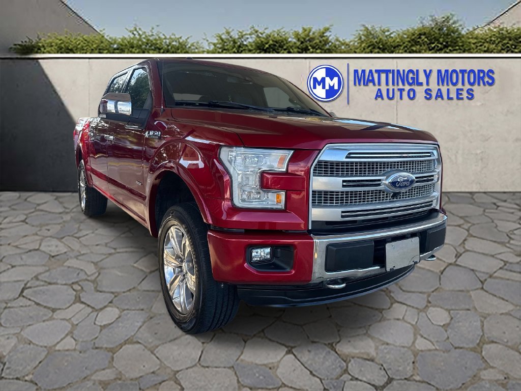 Used 2015 Ford F150 Platinum w/ Technology Package AWD/4WD image 1
