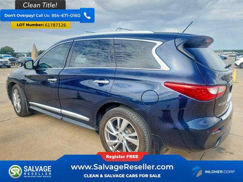 Used 2015 INFINITI QX60 Luxe w/ Deluxe Touring Package AWD/4WD image 3