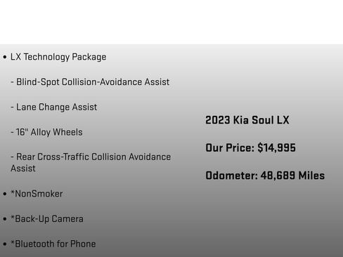 Used 2023 Kia Soul LX w/ Option Group 015 image 6