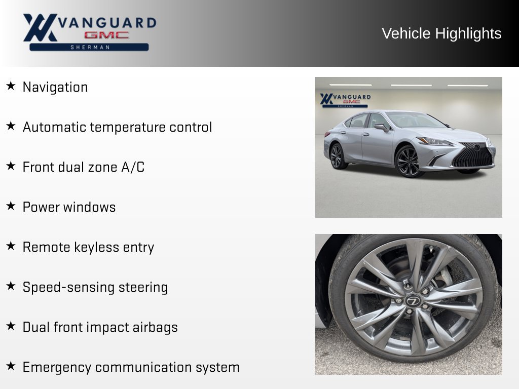 Used 2022 Lexus ES 300h w/ Premium Package FWD image 5