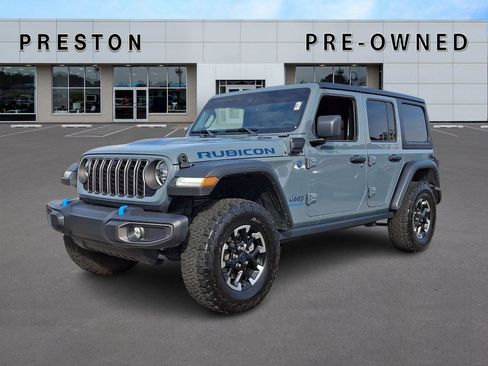 Used 2024 Jeep Wrangler Unlimited Rubicon 4xe w/ Technology Group image 3