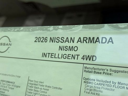 New 2026 Nissan Armada NISMO image 35
