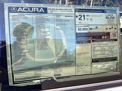 New 2026 Acura MDX A-Spec image 14