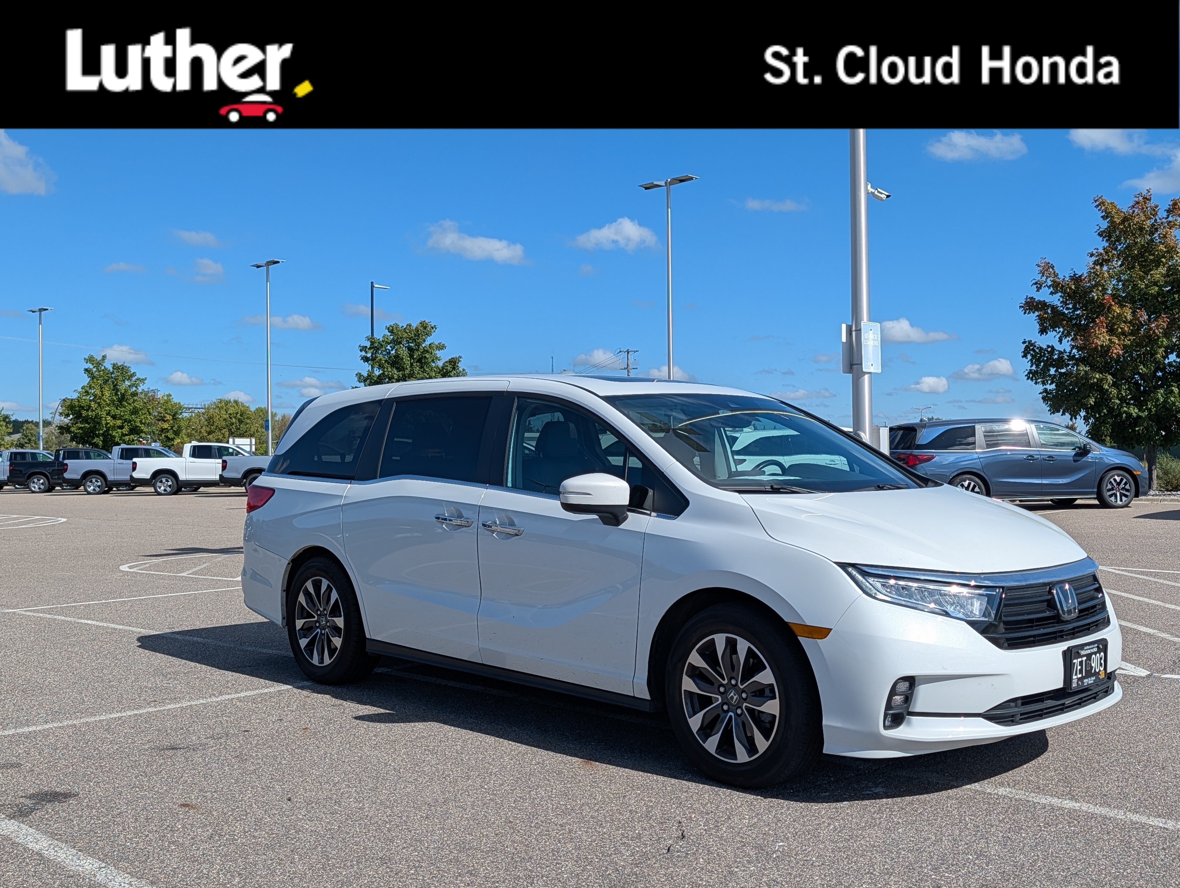 Used 2022 Honda Odyssey EX-L image 1