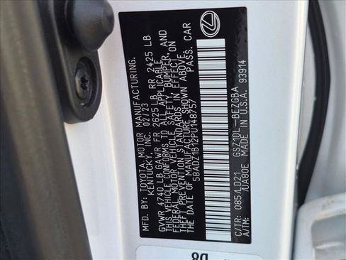 Used 2023 Lexus ES 350 w/ Premium Package FWD image 20