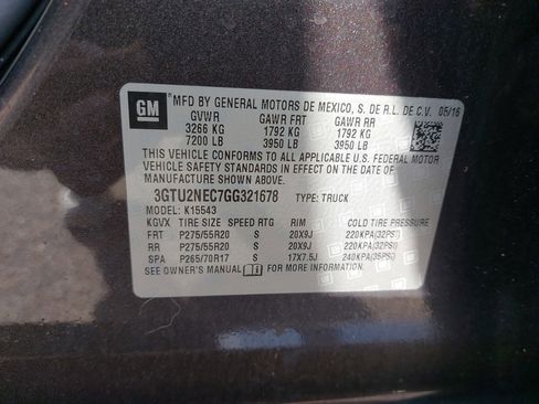 Used 2016 GMC Sierra 1500 SLT w/ SLT Premium Package image 38