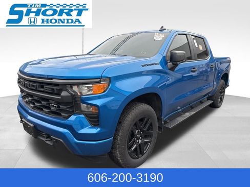 Used 2023 Chevrolet Silverado 1500 Custom w/ LPO, Dark Essentials Package image 1