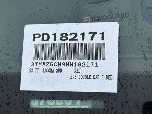 Certified 2022 Toyota Tacoma SR5 RWD image 14