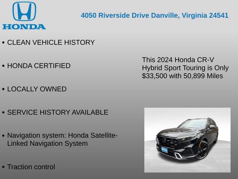 Certified 2024 Honda CR-V Sport Touring image 7