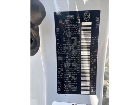 Used 2022 Toyota Camry XSE FWD image 21