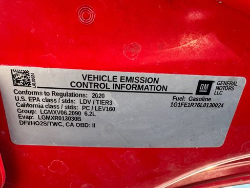 Used 2020 Chevrolet Camaro SS RWD image 23