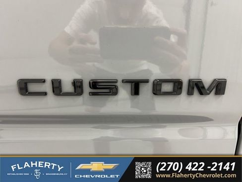 Used 2024 Chevrolet Silverado 1500 Custom w/ Turbomax Blackout Package AWD/4WD image 18
