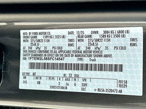 Used 2025 Ford F150 STX w/ LOBO Package AWD/4WD image 30