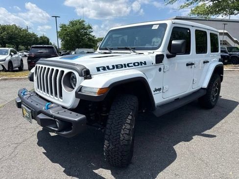 Used 2023 Jeep Wrangler Unlimited Rubicon 4xe w/ Steel Bumper Group AWD/4WD image 3
