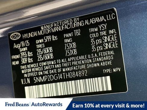 New 2026 Hyundai Santa Fe SEL image 21