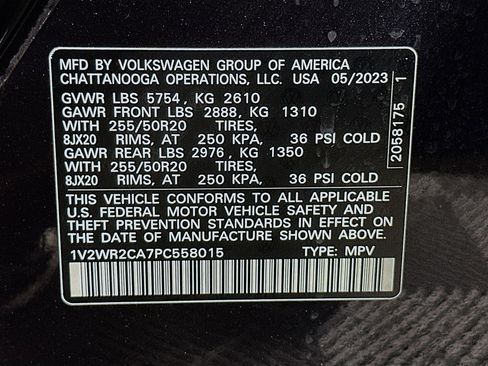 Used 2023 Volkswagen Atlas SE FWD image 12
