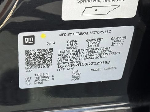 Certified 2024 Cadillac Lyriq Luxury AWD/4WD image 21