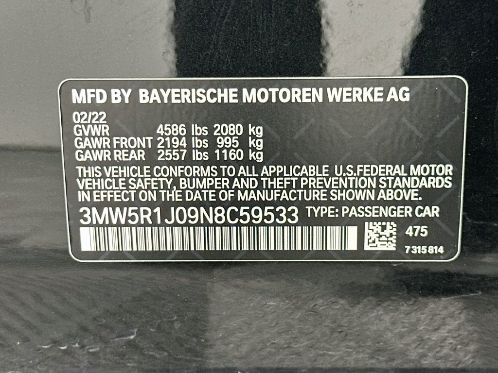 Used 2022 BMW 330i Sedan RWD image 33