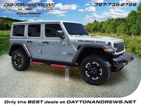 Used 2024 Jeep Wrangler Unlimited Rubicon w/ Technology Group AWD/4WD image 1