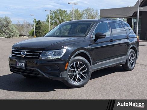 Used 2021 Volkswagen Tiguan SE w/ Panoramic Sunroof Package image 1