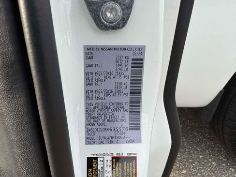 Certified 2024 Nissan Frontier S w/ Technology Package image 18