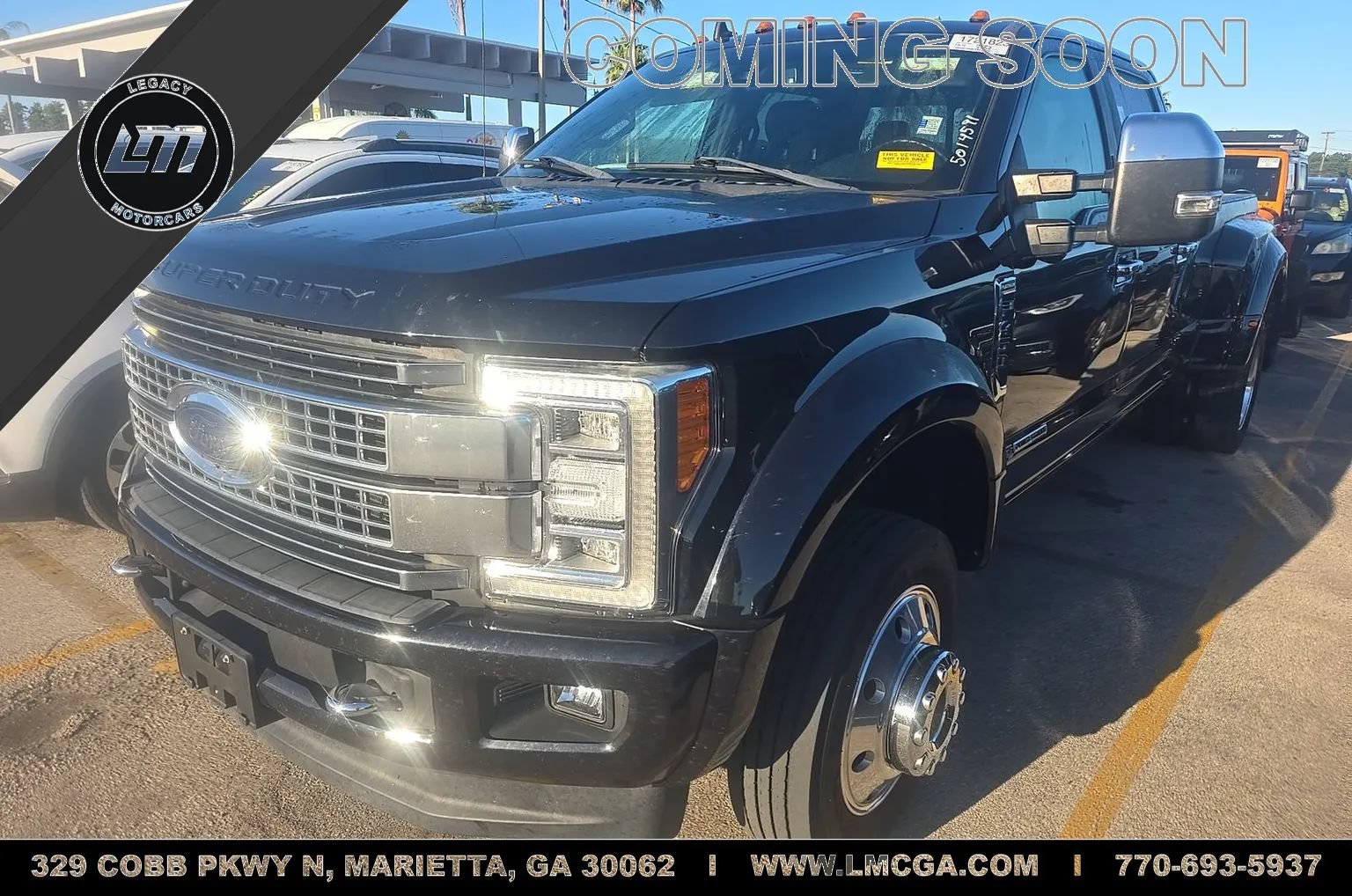 Used 2019 Ford F450 Platinum w/ Platinum Ultimate Package AWD/4WD image 1