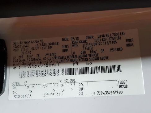 Used 2018 Ford F150 Raptor w/ Equipment Group 802A Luxury image 47