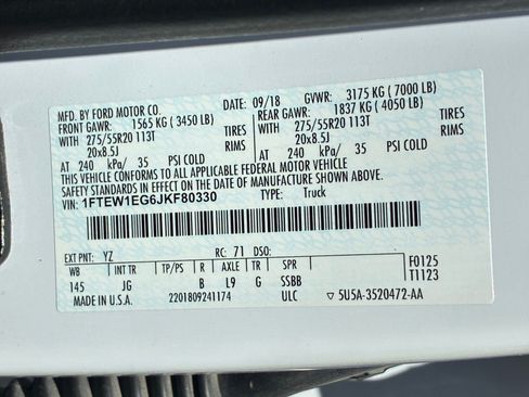 Used 2018 Ford F150 XL w/ Equipment Group 101A Mid AWD/4WD image 32