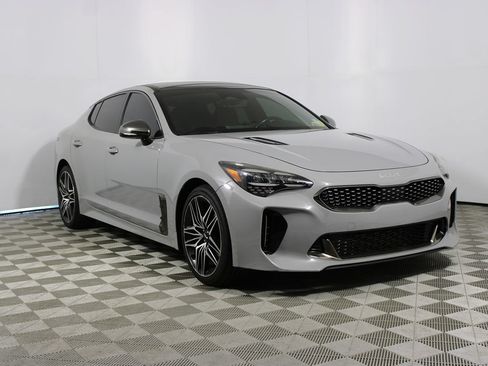 Used 2022 Kia Stinger GT1 w/ Red Interior Color Package RWD image 23