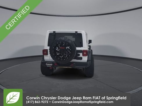 Certified 2021 Jeep Wrangler Unlimited Rubicon AWD/4WD image 13