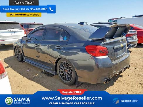 Used 2017 Subaru WRX STI w/ Popular Package #1 AWD/4WD image 3