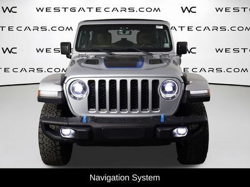 Used 2023 Jeep Wrangler Unlimited Rubicon 4xe w/ Steel Bumper Group AWD/4WD image 2