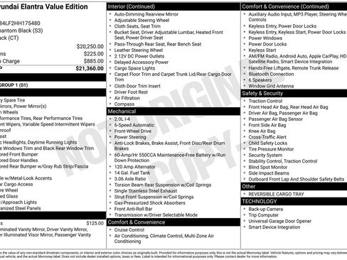 Used 2017 Hyundai Elantra Value Edition FWD image 6
