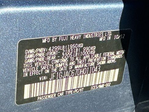 Used 2013 Subaru Impreza 2.0i Premium w/ All-Weather Pkg image 37