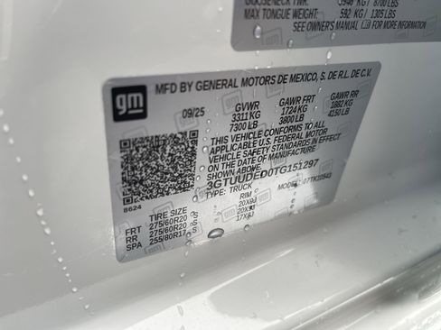 New 2026 GMC Sierra 1500 SLT w/ SLT Premium Package AWD/4WD image 70