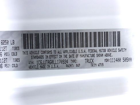 Used 2020 Jeep Gladiator Sport w/ Quick Order Package 24S image 50