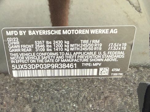 Used 2023 BMW X3 xDrive30i w/ Convenience Package AWD/4WD image 25