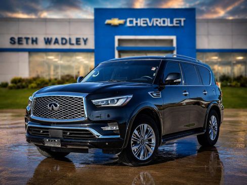 Used 2024 INFINITI QX80 Luxe AWD/4WD image 3