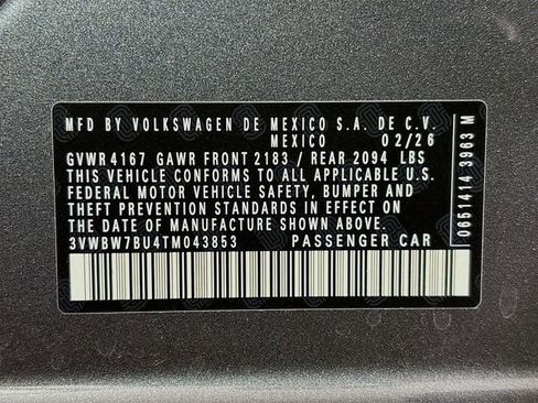 New 2026 Volkswagen Jetta Sport FWD image 31