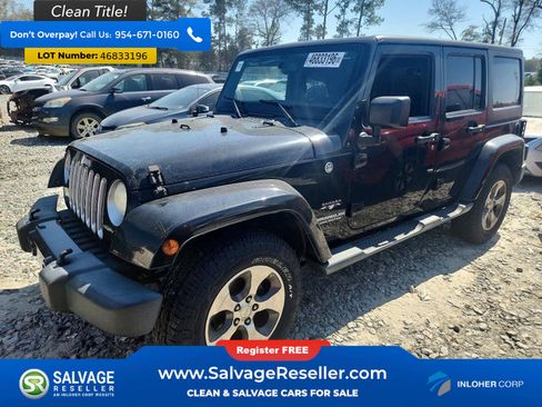 Used 2016 Jeep Wrangler Unlimited Sahara w/ Connectivity Group image 1